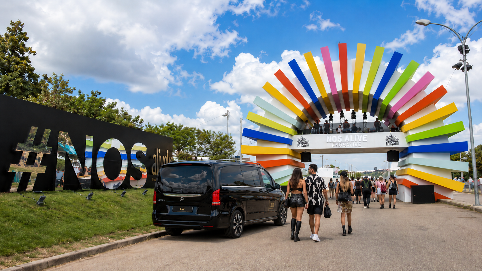 NOS Alive 2027, Transfer Privado Lisboa