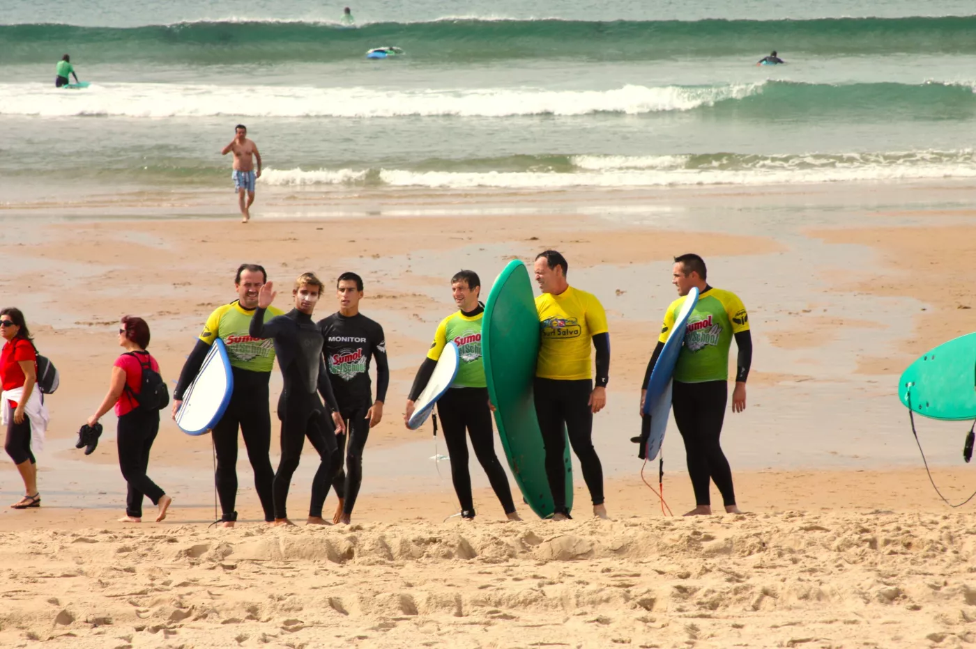 Aula de Surf na Costa da Caparica com Instrutor Privado