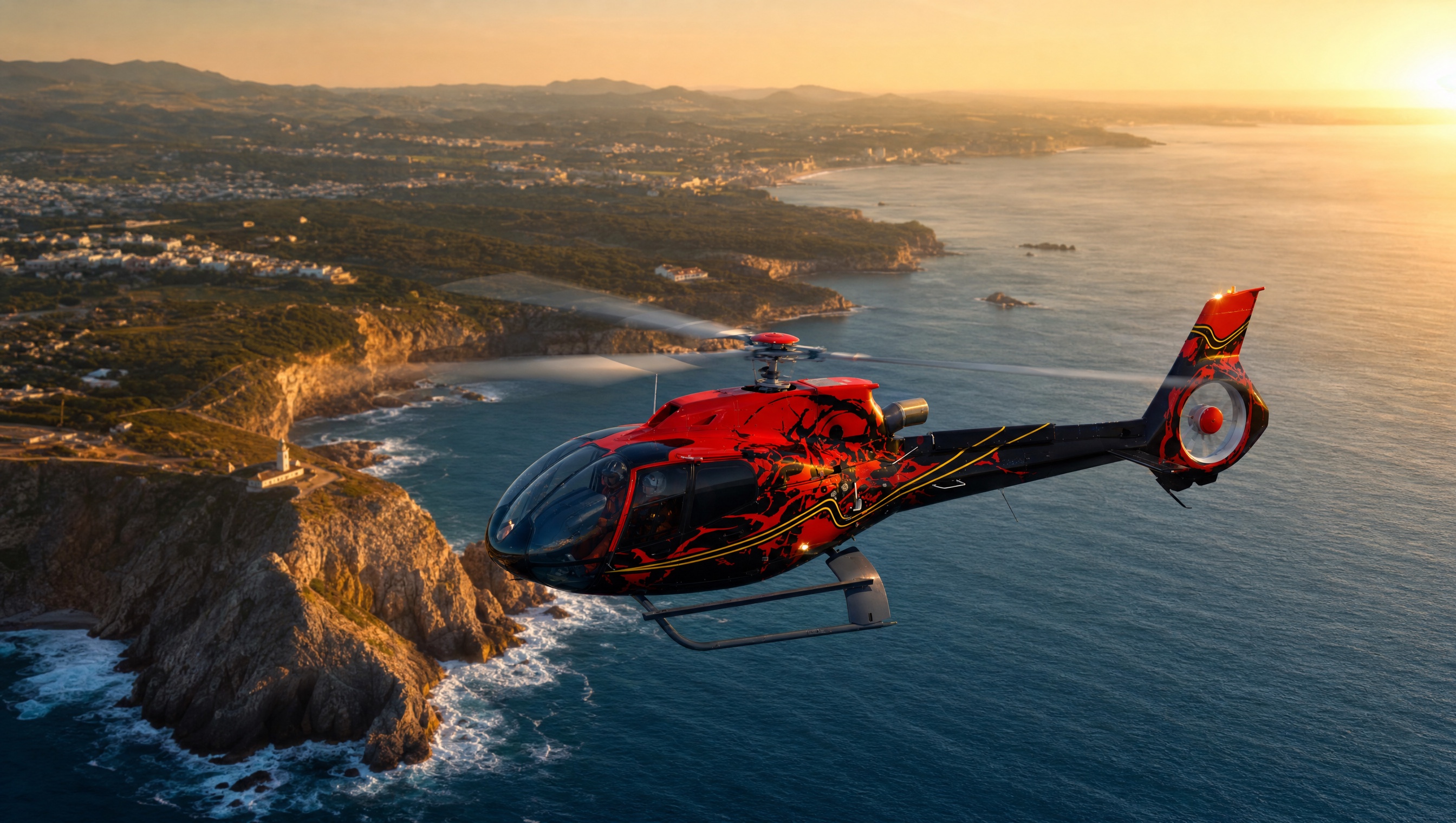 Voo Helicóptero Lisboa Sintra Cascais