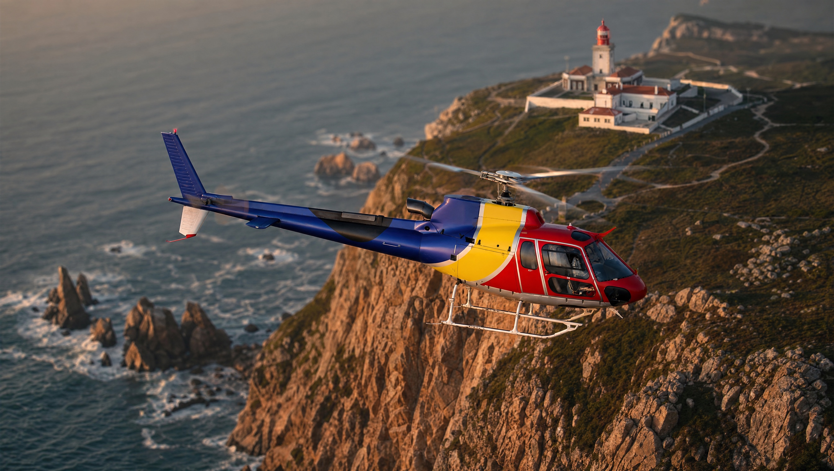 Voo Helicóptero Sintra e Cabo da Roca